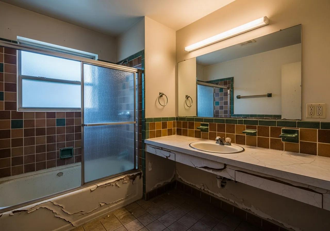 Before: Family Bathroom Refresh — Clean & Timeless — Three Brothers Kitchens and Baths