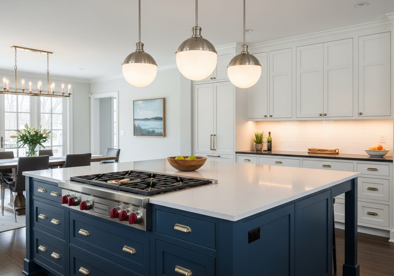 New Canaan Glass House–Inspired Kitchen